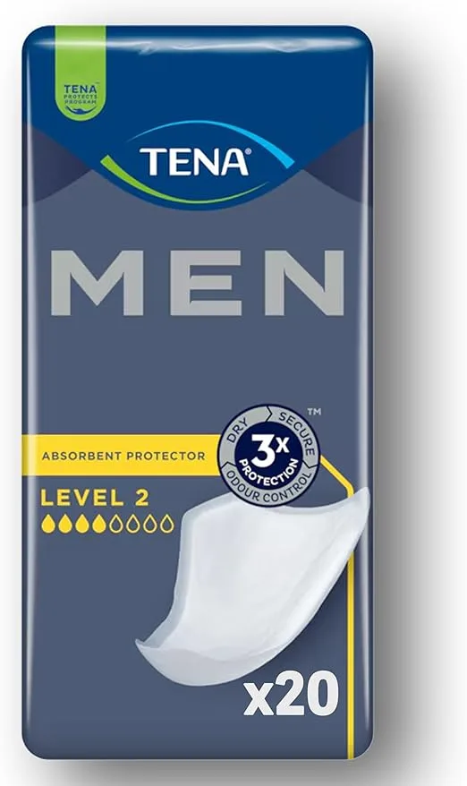 Tena Men Pannolone Cintrée - 20 Pièces - Niveau 2