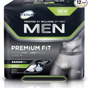 Tena Men Premium Fit M - 4x12 Pièces - Niveau 4-6