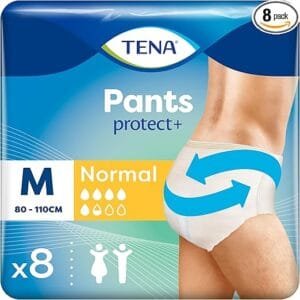 Tena Pants Normal Medium - 8 Pièces - Unisexe