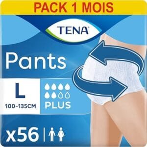 Tena Pants Super L - 4x14 Pièces - 56 Total
