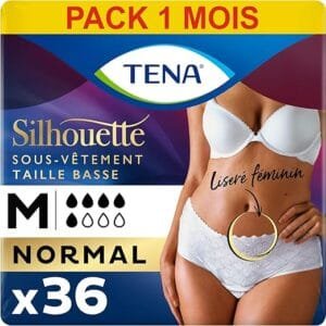 Tena Silhouette Normal Taille M - 36 Culottes - Post-Accouchement