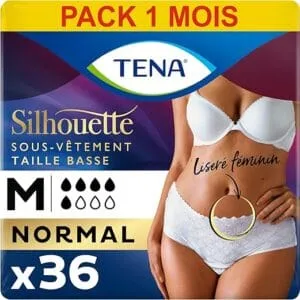 Tena Silhouette Normal Taille M - 36 Culottes - Post-Accouchement