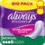 Always Discreet Serviettes Incontinence 30 Pièces – Protection Complète, Discrètes