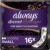 Always Discreet Bandages Perte Urinaire – 16 Pièces – Mini Format