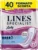 Lines Specialist Lady – 40 Serviettes – Incontinence Légère